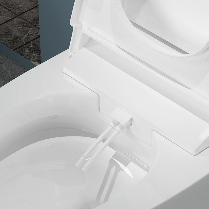 Modern Elong Toilet Bowl One Piece Toilet with Seat for Bathroom Clearhalo 'Bathroom Remodel & Bathroom Fixtures' 'Home Improvement' 'home_improvement' 'home_improvement_toilets' 'Toilets & Bidets' 'Toilets' 6483099