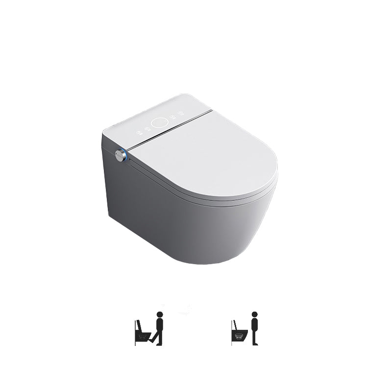 Modern Wall Mount Urine Toilet Siphon Jet Toilet Bowl with Toilet Seat White Manual Lid (Standard) Toilet with Tanker Clearhalo 'Bathroom Remodel & Bathroom Fixtures' 'Home Improvement' 'home_improvement' 'home_improvement_toilets' 'Toilets & Bidets' 'Toilets' 6483111
