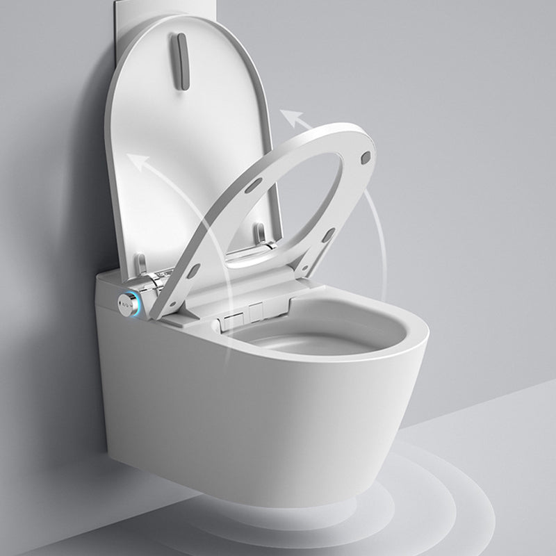 Modern Wall Mount Urine Toilet Siphon Jet Toilet Bowl with Toilet Seat Clearhalo 'Bathroom Remodel & Bathroom Fixtures' 'Home Improvement' 'home_improvement' 'home_improvement_toilets' 'Toilets & Bidets' 'Toilets' 6483124