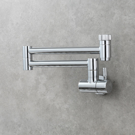 Modern Vessel Faucet Brass Lever Handles Bathroom Sink Faucet Clearhalo 'Bathroom Remodel & Bathroom Fixtures' 'Bathroom Sink Faucets' 'Bathroom Sinks & Faucet Components' 'bathroom_sink_faucets' 'Home Improvement' 'home_improvement' 'home_improvement_bathroom_sink_faucets' 6484188