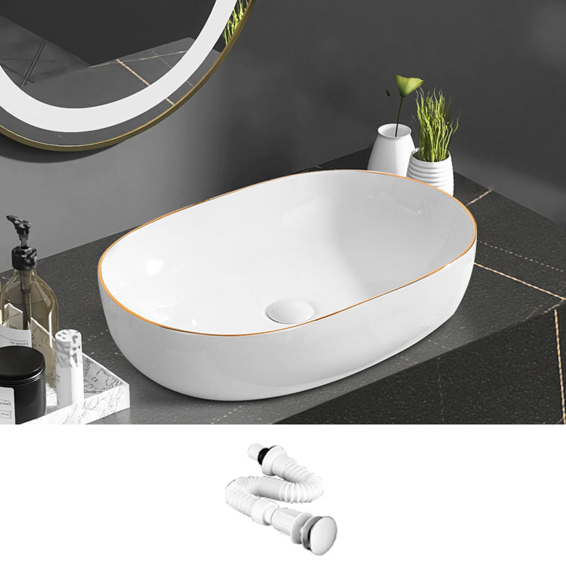 Lavabo Zeppelin (100,5 x 45,5 cm, Orificios para grifo: Medio, Con  desbordamiento, Blanco), BAUHAUS