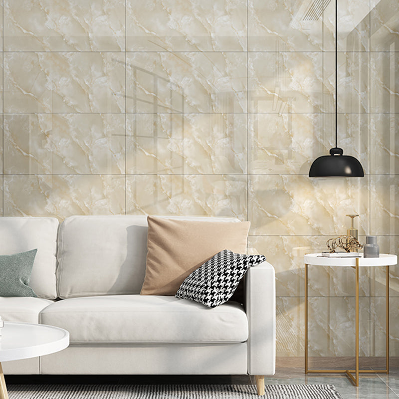 PVC Peel and Stick Wall Tile Modern Peel & Stick Mosaic Tile Beige Clearhalo 'Flooring 'Home Improvement' 'home_improvement' 'home_improvement_peel_stick_blacksplash' 'Peel & Stick Backsplash Tile' 'peel_stick_blacksplash' 'Walls & Ceilings' Walls and Ceiling' 6485583