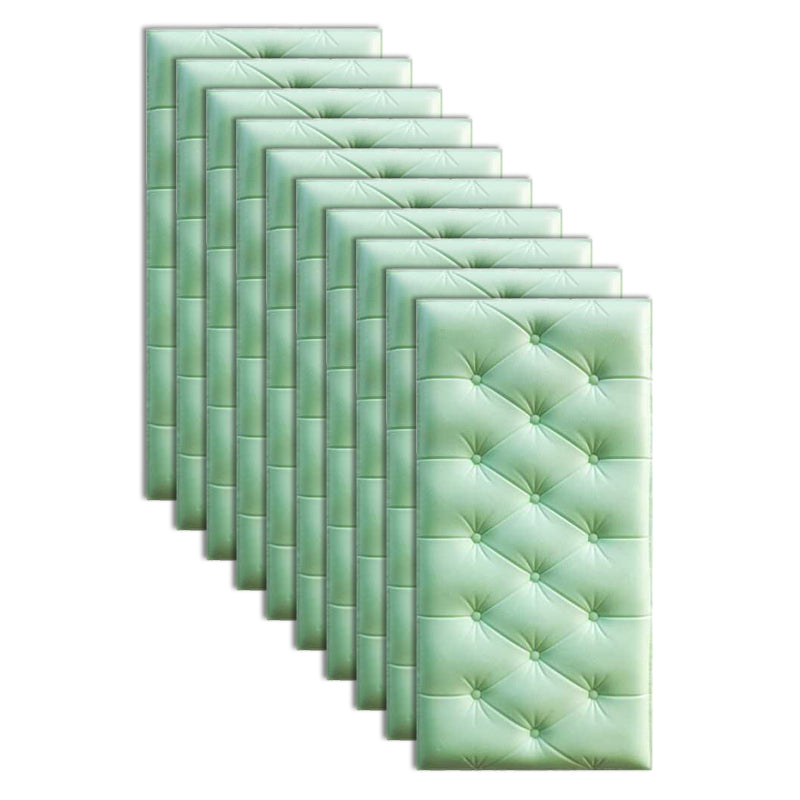 Modern Wainscoting PVC 3D Embossed Waterproof Indoor Wall Access Panel Light Green Clearhalo 'Flooring 'Home Improvement' 'home_improvement' 'home_improvement_wall_paneling' 'Wall Paneling' 'wall_paneling' 'Walls & Ceilings' Walls and Ceiling' 6485722