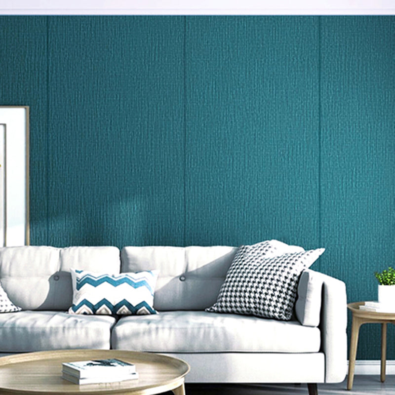 Foam Paneling Fireproof Peel and Press Living Room Pure Color Wall Panel Blue Clearhalo 'Flooring 'Home Improvement' 'home_improvement' 'home_improvement_wall_paneling' 'Wall Paneling' 'wall_paneling' 'Walls & Ceilings' Walls and Ceiling' 6485739