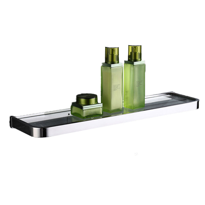 Polished Chrome Modern Bathroom Accessory Set in Stainless Steel Towel Bar/Soap Dish Clearhalo 'Bathroom Hardware Sets' 'Bathroom Hardware' 'Bathroom Remodel & Bathroom Fixtures' 'bathroom_hardware_sets' 'Home Improvement' 'home_improvement' 'home_improvement_bathroom_hardware_sets' 6495831