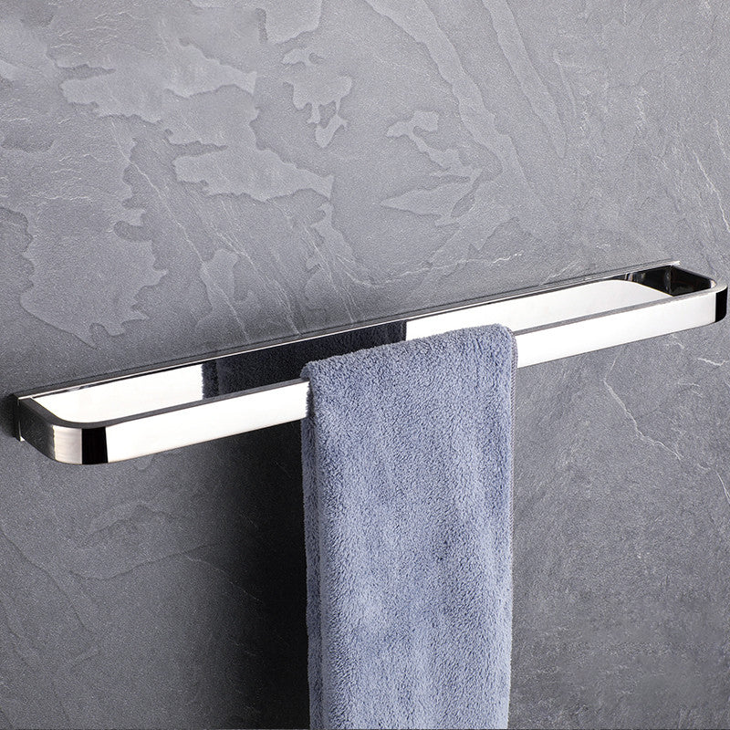 Modern Bath Hardware Set Paper Holder Grey Towel Bar Bathroom Accessory Set Clearhalo 'Bathroom Hardware Sets' 'Bathroom Hardware' 'Bathroom Remodel & Bathroom Fixtures' 'bathroom_hardware_sets' 'Home Improvement' 'home_improvement' 'home_improvement_bathroom_hardware_sets' 6496044