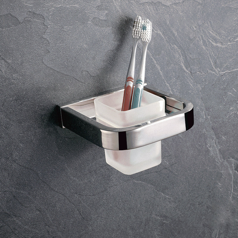 Modern Bath Hardware Set Paper Holder Grey Towel Bar Bathroom Accessory Set Toothbrush Holder Clearhalo 'Bathroom Hardware Sets' 'Bathroom Hardware' 'Bathroom Remodel & Bathroom Fixtures' 'bathroom_hardware_sets' 'Home Improvement' 'home_improvement' 'home_improvement_bathroom_hardware_sets' 6496070