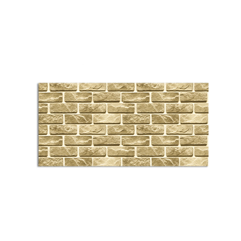 Industrial Wall Ceiling 3D Artificial Brick Living Room Peel and Stick Paneling (5-Pack) Clearhalo 'Flooring 'Home Improvement' 'home_improvement' 'home_improvement_wall_paneling' 'Wall Paneling' 'wall_paneling' 'Walls & Ceilings' Walls and Ceiling' 6496513