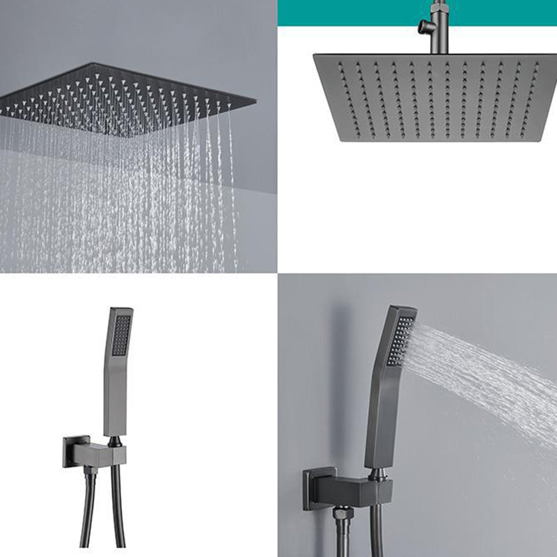 Modern Shower Trim Brass Handheld Shower Head Ceiling Mounted Shower System Clearhalo 'Bathroom Remodel & Bathroom Fixtures' 'Home Improvement' 'home_improvement' 'home_improvement_shower_faucets' 'Shower Faucets & Systems' 'shower_faucets' 'Showers & Bathtubs Plumbing' 'Showers & Bathtubs' 6502654