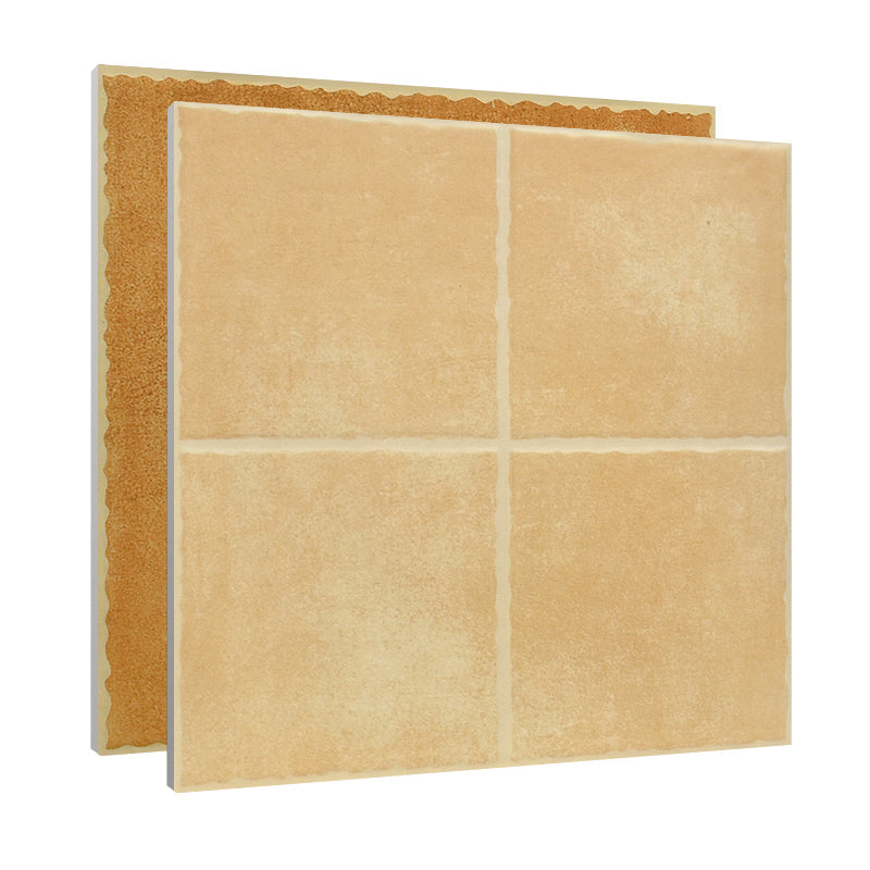 Square Ceramic Matte Straight Edge Singular Tile Vintage Bathroom Floor Clearhalo 'Floor Tiles & Wall Tiles' 'floor_tiles_wall_tiles' 'Flooring 'Home Improvement' 'home_improvement' 'home_improvement_floor_tiles_wall_tiles' Walls and Ceiling' 6503327