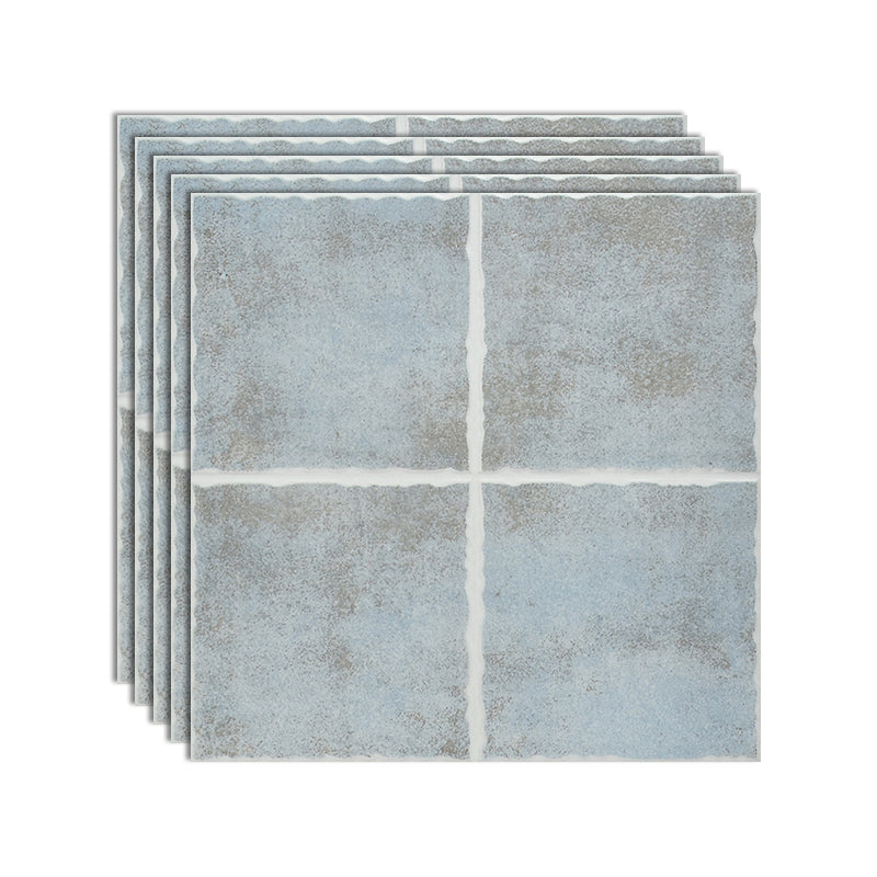 Square Ceramic Matte Straight Edge Singular Tile Vintage Bathroom Floor Grey Clearhalo 'Floor Tiles & Wall Tiles' 'floor_tiles_wall_tiles' 'Flooring 'Home Improvement' 'home_improvement' 'home_improvement_floor_tiles_wall_tiles' Walls and Ceiling' 6503344