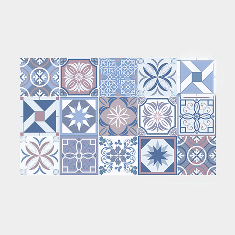Kitchen Wall Tile Peel and Stick Floral Print Stick Wallpaper Light Blue Clearhalo 'Flooring 'Home Improvement' 'home_improvement' 'home_improvement_peel_stick_blacksplash' 'Peel & Stick Backsplash Tile' 'peel_stick_blacksplash' 'Walls & Ceilings' Walls and Ceiling' 6503463
