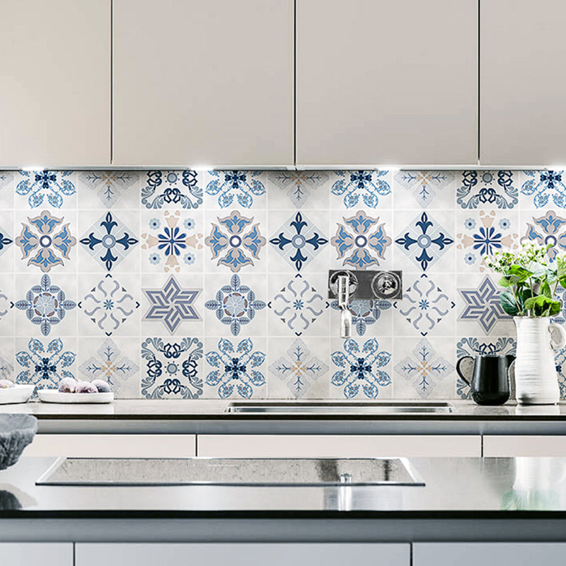 Kitchen Wall Tile Peel and Stick Floral Print Stick Wallpaper Clearhalo 'Flooring 'Home Improvement' 'home_improvement' 'home_improvement_peel_stick_blacksplash' 'Peel & Stick Backsplash Tile' 'peel_stick_blacksplash' 'Walls & Ceilings' Walls and Ceiling' 6503466
