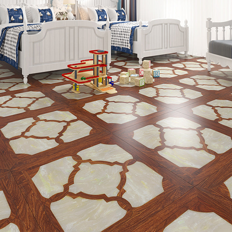 Vintage Laminate Plank Flooring Wood Pattern Living Room Laminate Floor Red Clearhalo 'Flooring 'Home Improvement' 'home_improvement' 'home_improvement_laminate_flooring' 'Laminate Flooring' 'laminate_flooring' Walls and Ceiling' 6510982