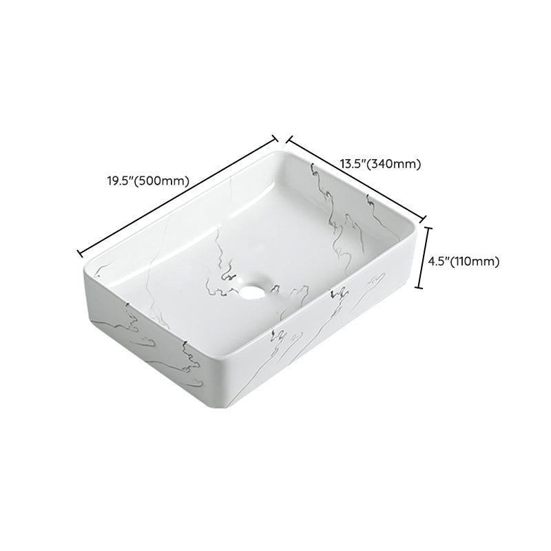 Modern Porcelain Trough Sink Oval-shape Trough Bathroom Sink Clearhalo 'Bathroom Remodel & Bathroom Fixtures' 'Bathroom Sinks & Faucet Components' 'Bathroom Sinks' 'bathroom_sink' 'Home Improvement' 'home_improvement' 'home_improvement_bathroom_sink' 6511320