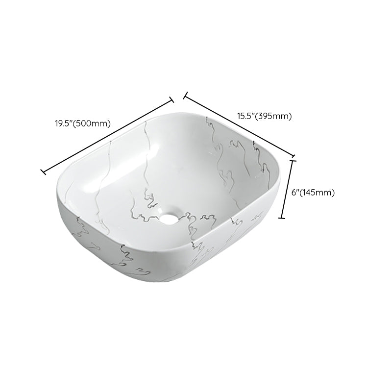 Modern Porcelain Trough Sink Oval-shape Trough Bathroom Sink Clearhalo 'Bathroom Remodel & Bathroom Fixtures' 'Bathroom Sinks & Faucet Components' 'Bathroom Sinks' 'bathroom_sink' 'Home Improvement' 'home_improvement' 'home_improvement_bathroom_sink' 6511323