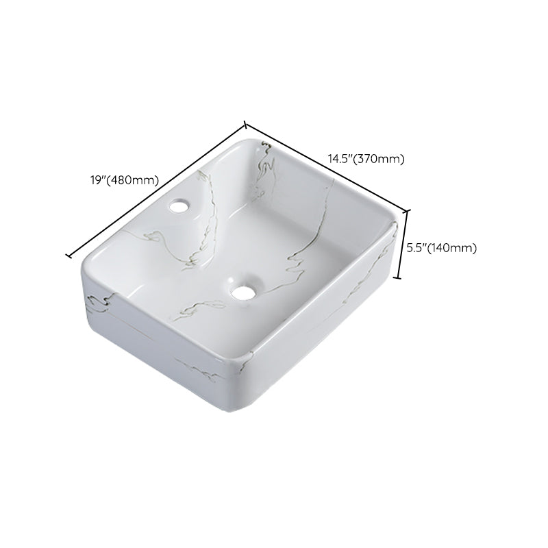 Modern Porcelain Trough Sink Oval-shape Trough Bathroom Sink Clearhalo 'Bathroom Remodel & Bathroom Fixtures' 'Bathroom Sinks & Faucet Components' 'Bathroom Sinks' 'bathroom_sink' 'Home Improvement' 'home_improvement' 'home_improvement_bathroom_sink' 6511328