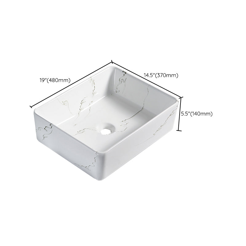 Modern Porcelain Trough Sink Oval-shape Trough Bathroom Sink Clearhalo 'Bathroom Remodel & Bathroom Fixtures' 'Bathroom Sinks & Faucet Components' 'Bathroom Sinks' 'bathroom_sink' 'Home Improvement' 'home_improvement' 'home_improvement_bathroom_sink' 6511329