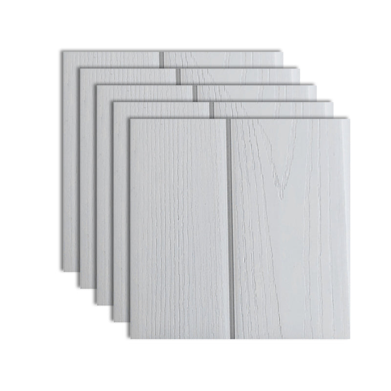 Solid Paneling Waterproof Modern Style Living Room Wood Shiplap Wall Panel (100-Pack) White Clearhalo 'Flooring 'Home Improvement' 'home_improvement' 'home_improvement_wall_paneling' 'Wall Paneling' 'wall_paneling' 'Walls & Ceilings' Walls and Ceiling' 6511484