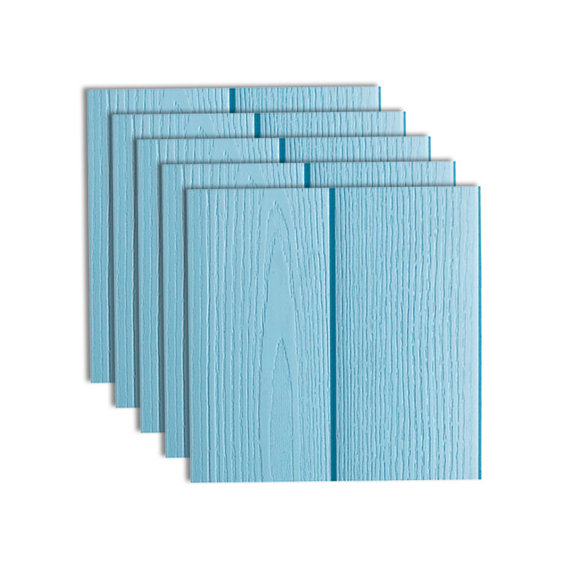 Solid Paneling Waterproof Modern Style Living Room Wood Shiplap Wall Panel (100-Pack) Blue Clearhalo 'Flooring 'Home Improvement' 'home_improvement' 'home_improvement_wall_paneling' 'Wall Paneling' 'wall_paneling' 'Walls & Ceilings' Walls and Ceiling' 6511488