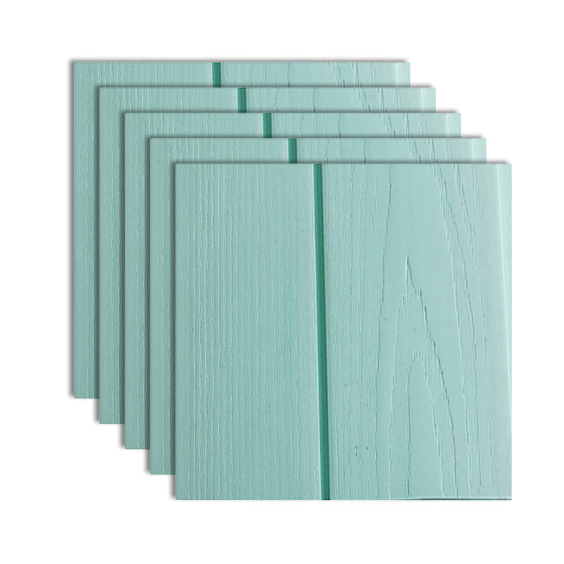 Solid Paneling Waterproof Modern Style Living Room Wood Shiplap Wall Panel (100-Pack) Green Clearhalo 'Flooring 'Home Improvement' 'home_improvement' 'home_improvement_wall_paneling' 'Wall Paneling' 'wall_paneling' 'Walls & Ceilings' Walls and Ceiling' 6511490