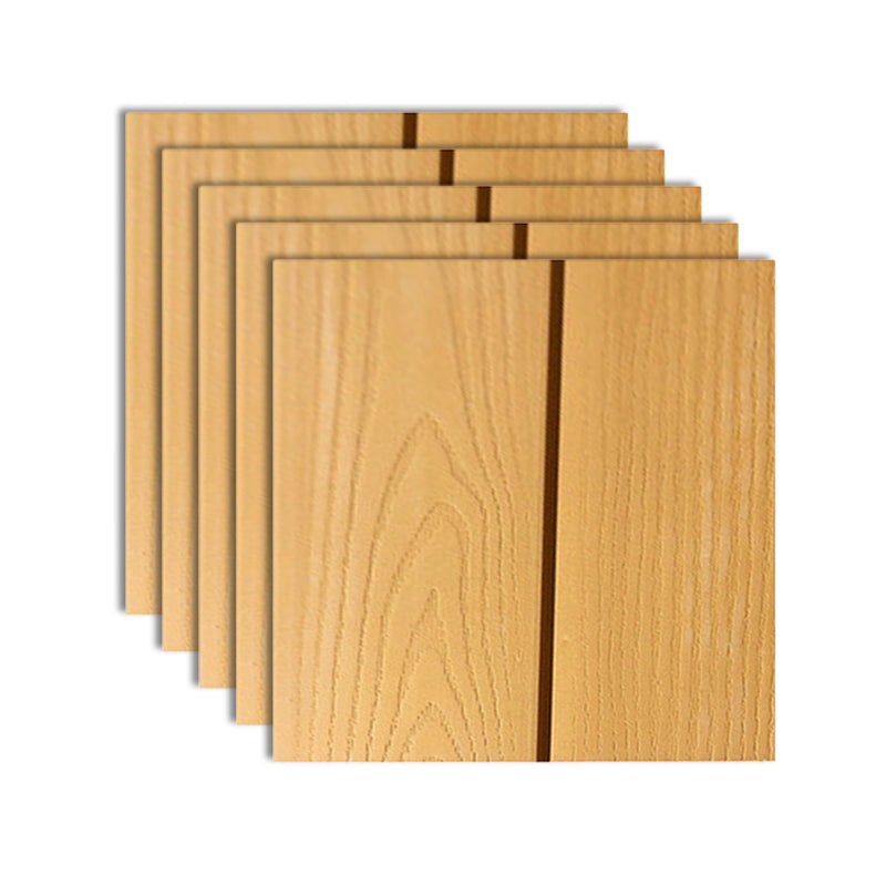 Solid Paneling Waterproof Modern Style Living Room Wood Shiplap Wall Panel (100-Pack) Natural Clearhalo 'Flooring 'Home Improvement' 'home_improvement' 'home_improvement_wall_paneling' 'Wall Paneling' 'wall_paneling' 'Walls & Ceilings' Walls and Ceiling' 6511497
