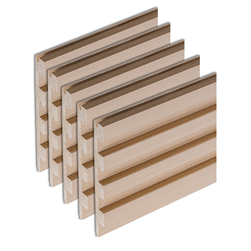 Modern Wall Panel Solid Color Nail Soundproof Living Room Wood Planks (12-Pack) Wood Clearhalo 'Flooring 'Home Improvement' 'home_improvement' 'home_improvement_wall_paneling' 'Wall Paneling' 'wall_paneling' 'Walls & Ceilings' Walls and Ceiling' 6511610