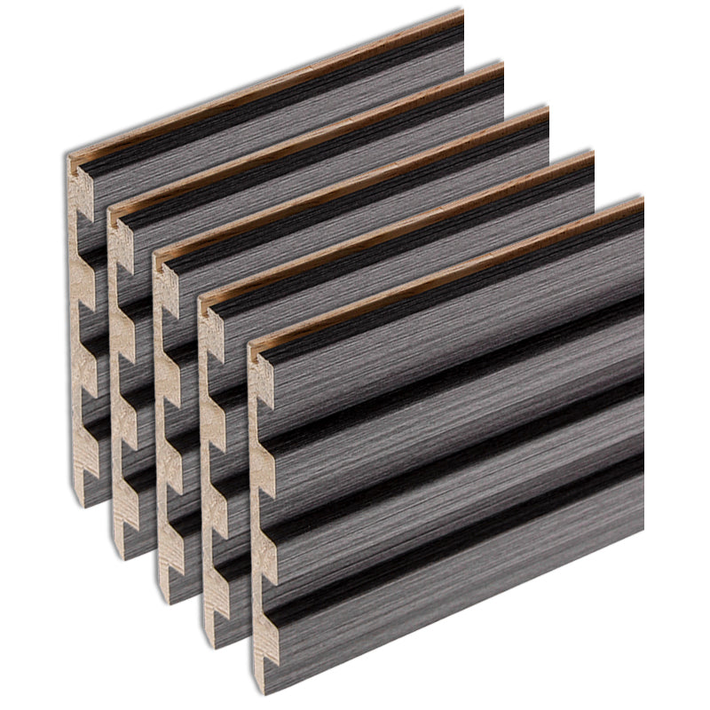 Modern Wall Panel Solid Color Nail Soundproof Living Room Wood Planks (12-Pack) Gray-Blue Clearhalo 'Flooring 'Home Improvement' 'home_improvement' 'home_improvement_wall_paneling' 'Wall Paneling' 'wall_paneling' 'Walls & Ceilings' Walls and Ceiling' 6511624