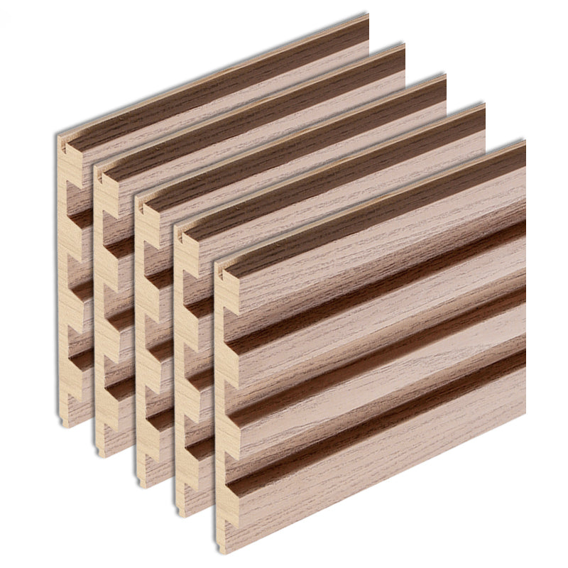 Modern Wall Panel Solid Color Nail Soundproof Living Room Wood Planks (12-Pack) Natural Clearhalo 'Flooring 'Home Improvement' 'home_improvement' 'home_improvement_wall_paneling' 'Wall Paneling' 'wall_paneling' 'Walls & Ceilings' Walls and Ceiling' 6511630