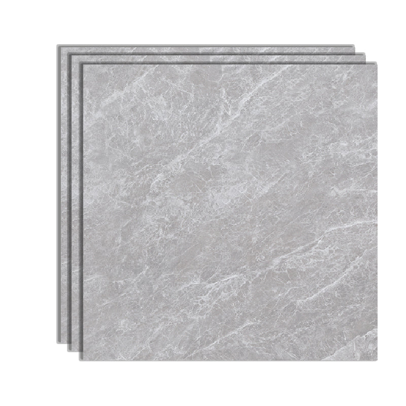 Square Matte Wall Tile Marble Gray Singular Tile for Floor Case Khaki-Black Clearhalo 'Floor Tiles & Wall Tiles' 'floor_tiles_wall_tiles' 'Flooring 'Home Improvement' 'home_improvement' 'home_improvement_floor_tiles_wall_tiles' Walls and Ceiling' 6511804