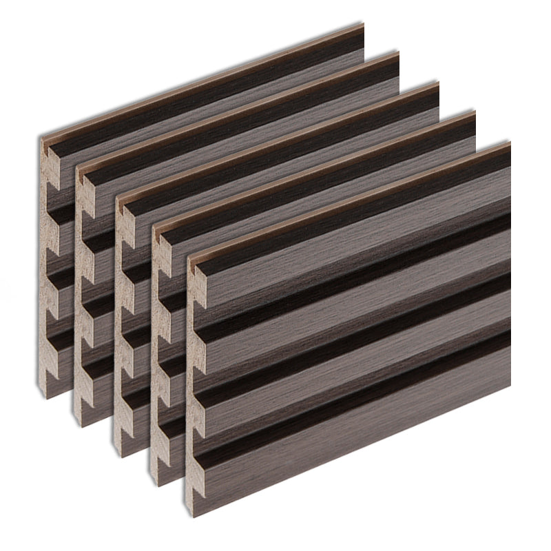 Modern Wall Panel Solid Color Nail Soundproof Living Room Wood Planks (12-Pack) Silver Gray Clearhalo 'Flooring 'Home Improvement' 'home_improvement' 'home_improvement_wall_paneling' 'Wall Paneling' 'wall_paneling' 'Walls & Ceilings' Walls and Ceiling' 6513735