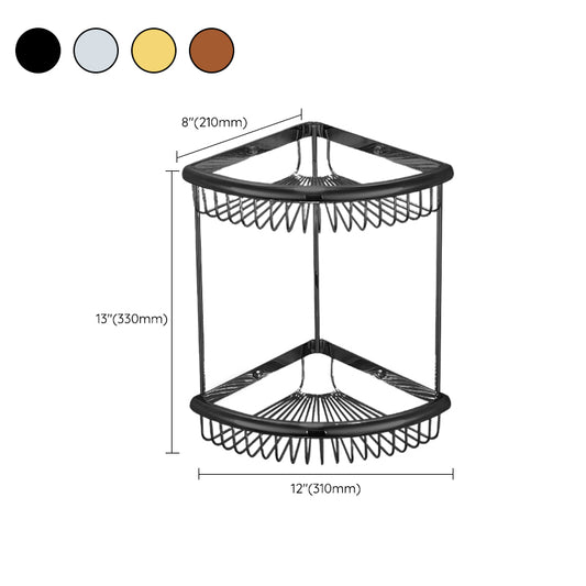 Traditional Brass Bath Hardware Set Bath Shelf Bathroom Accessory Set Clearhalo 'Bathroom Hardware Sets' 'Bathroom Hardware' 'Bathroom Remodel & Bathroom Fixtures' 'bathroom_hardware_sets' 'Home Improvement' 'home_improvement' 'home_improvement_bathroom_hardware_sets' 6524270