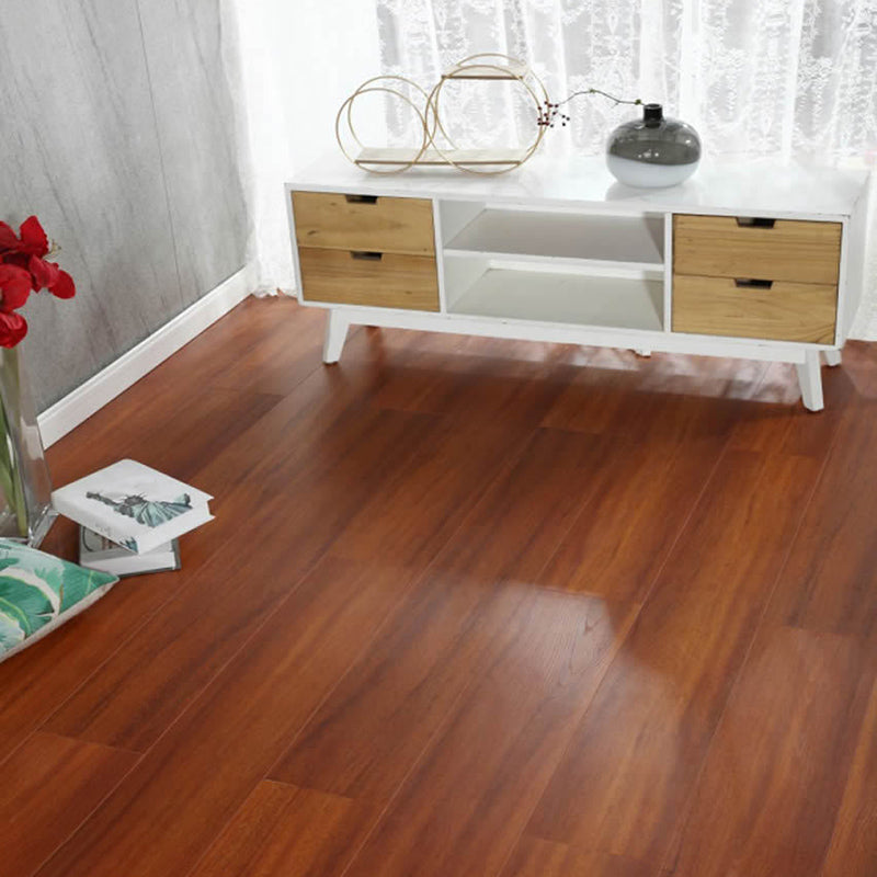 Pine Slip Resistant Laminate Plank Flooring Modern Laminate Floor Claret Clearhalo 'Flooring 'Home Improvement' 'home_improvement' 'home_improvement_laminate_flooring' 'Laminate Flooring' 'laminate_flooring' Walls and Ceiling' 6528543