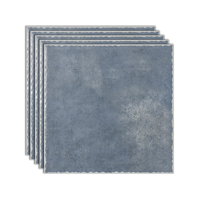 Square Ceramic Matte Straight Edge Singular Tile Vintage Bathroom Floor Silver Gray Clearhalo 'Floor Tiles & Wall Tiles' 'floor_tiles_wall_tiles' 'Flooring 'Home Improvement' 'home_improvement' 'home_improvement_floor_tiles_wall_tiles' Walls and Ceiling' 6531720