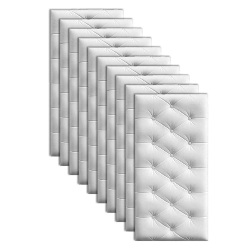 Modern Wainscoting PVC 3D Embossed Waterproof Indoor Wall Access Panel White Clearhalo 'Flooring 'Home Improvement' 'home_improvement' 'home_improvement_wall_paneling' 'Wall Paneling' 'wall_paneling' 'Walls & Ceilings' Walls and Ceiling' 6531767