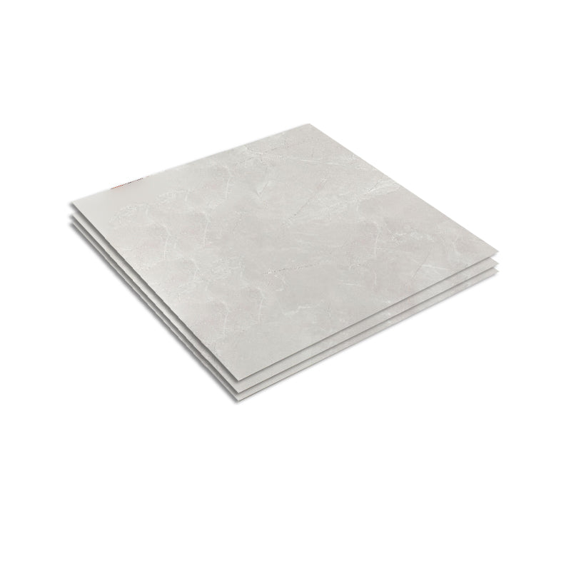 Square Matte Wall Tile Marble Gray Singular Tile for Floor Case Light Gray-White Clearhalo 'Floor Tiles & Wall Tiles' 'floor_tiles_wall_tiles' 'Flooring 'Home Improvement' 'home_improvement' 'home_improvement_floor_tiles_wall_tiles' Walls and Ceiling' 6531816