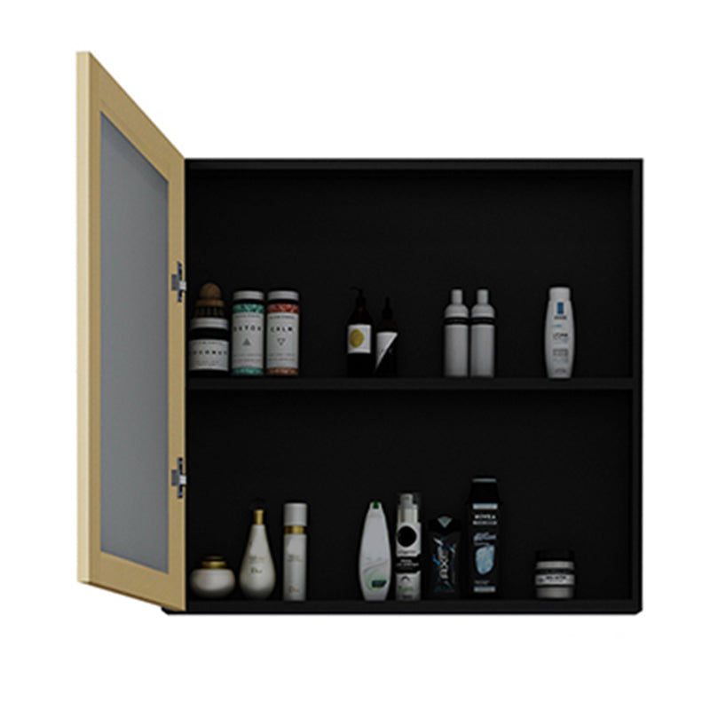 Shelving Included Bath Vanity Set Mirror Freestanding Vanity Set with Single Sink Clearhalo 'Bathroom Remodel & Bathroom Fixtures' 'Bathroom Vanities' 'bathroom_vanities' 'Home Improvement' 'home_improvement' 'home_improvement_bathroom_vanities' 6541048