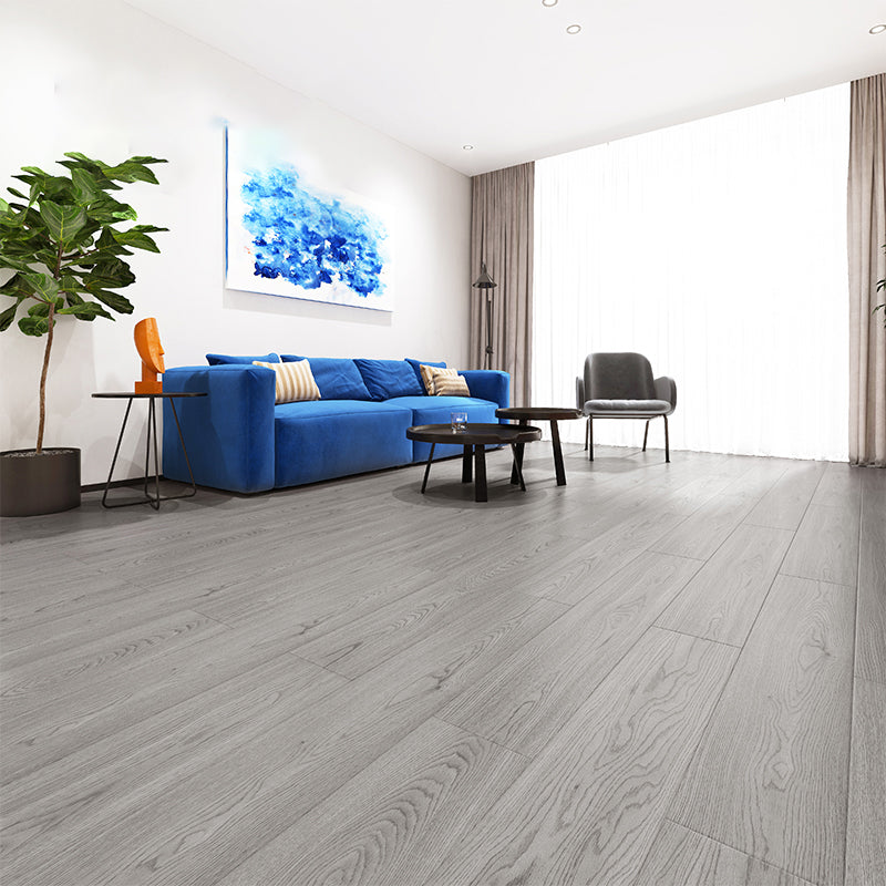 Modern Pine Laminate Flooring Click-Lock Waterproof Laminate Plank Flooring White/ Gray Clearhalo 'Flooring 'Home Improvement' 'home_improvement' 'home_improvement_laminate_flooring' 'Laminate Flooring' 'laminate_flooring' Walls and Ceiling' 6541567