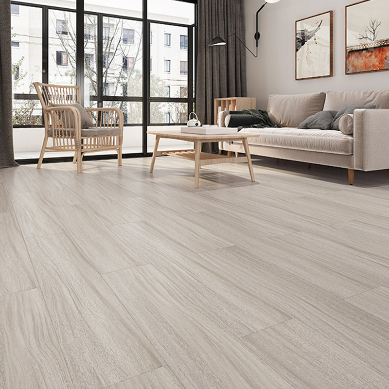 Modern Pine Laminate Flooring Click-Lock Waterproof Laminate Plank Flooring Warm Gray Clearhalo 'Flooring 'Home Improvement' 'home_improvement' 'home_improvement_laminate_flooring' 'Laminate Flooring' 'laminate_flooring' Walls and Ceiling' 6541580