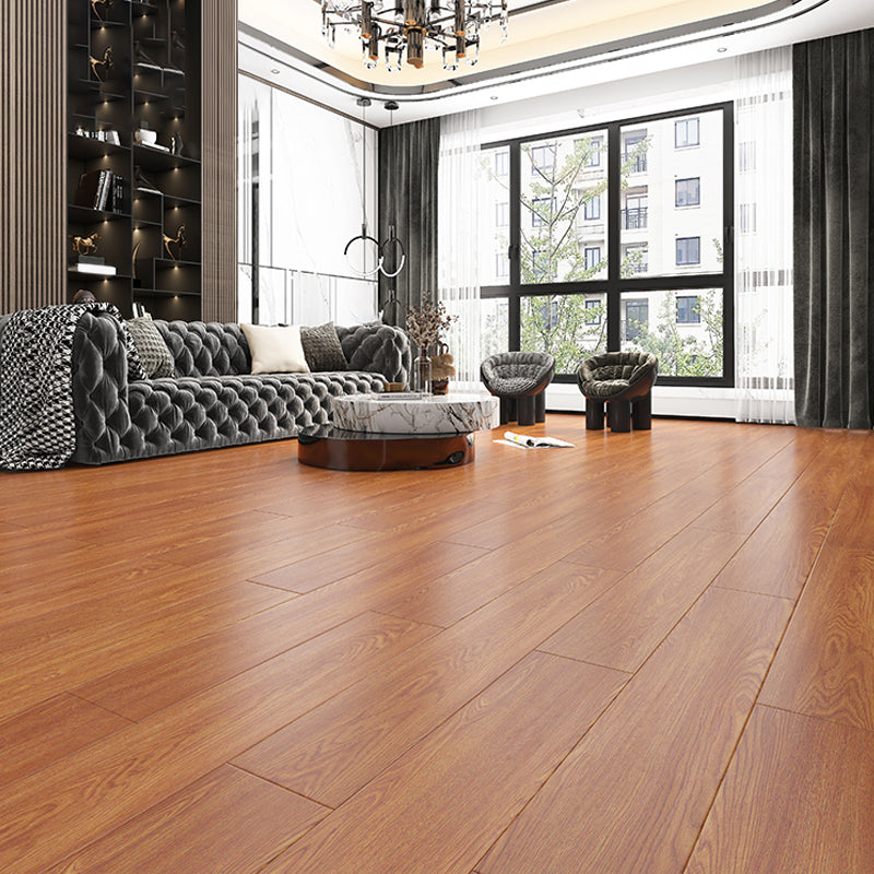 Modern Pine Laminate Flooring Click-Lock Waterproof Laminate Plank Flooring Rosewood Clearhalo 'Flooring 'Home Improvement' 'home_improvement' 'home_improvement_laminate_flooring' 'Laminate Flooring' 'laminate_flooring' Walls and Ceiling' 6541589