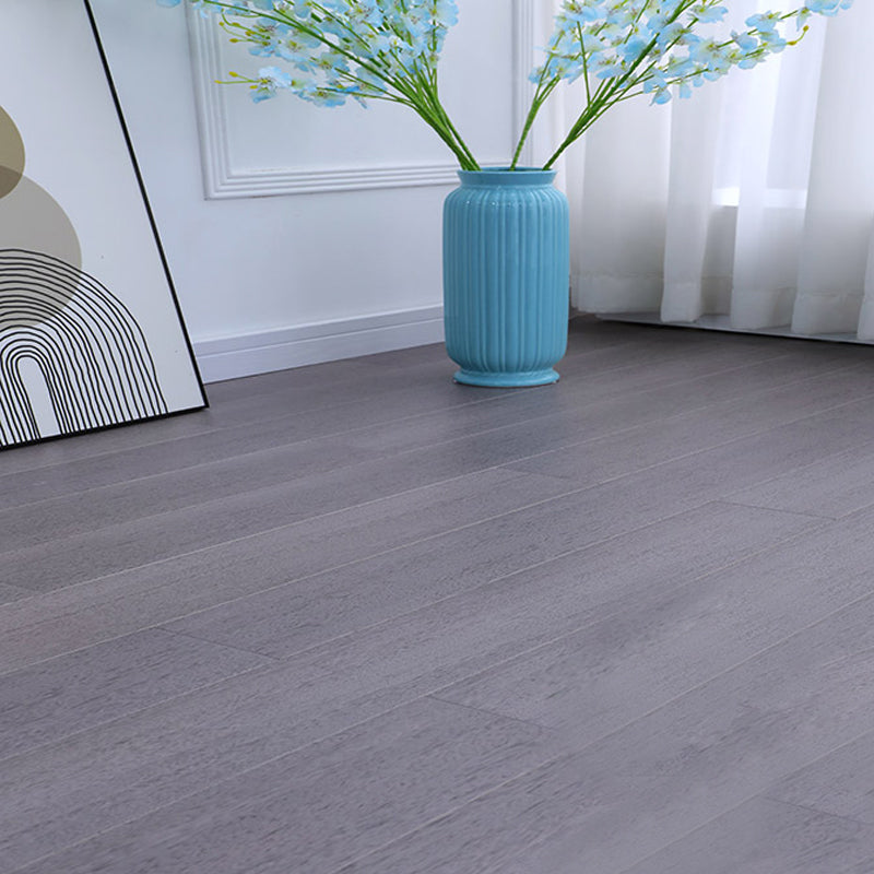 Modern Laminate Flooring Solid Wood Laminate Flooring with Scratch Resistant Dark Brown Clearhalo 'Flooring 'Home Improvement' 'home_improvement' 'home_improvement_laminate_flooring' 'Laminate Flooring' 'laminate_flooring' Walls and Ceiling' 6541631