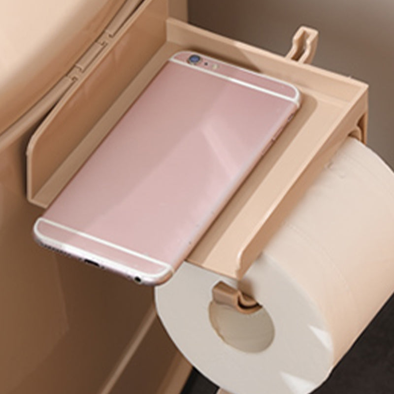 Floor Mounted All-In-One Toilet Contemporary Plastic Flush Toilet Clearhalo 'Bathroom Remodel & Bathroom Fixtures' 'Home Improvement' 'home_improvement' 'home_improvement_toilets' 'Toilets & Bidets' 'Toilets' 6542495
