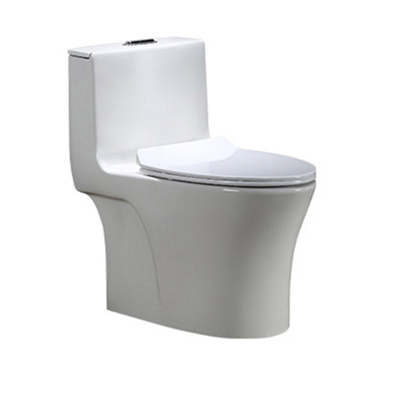 Traditional All-In-One Skirted Toilet Bowl Siphon Jet Toilet with Seat for Bathroom Clearhalo 'Bathroom Remodel & Bathroom Fixtures' 'Home Improvement' 'home_improvement' 'home_improvement_toilets' 'Toilets & Bidets' 'Toilets' 6542599