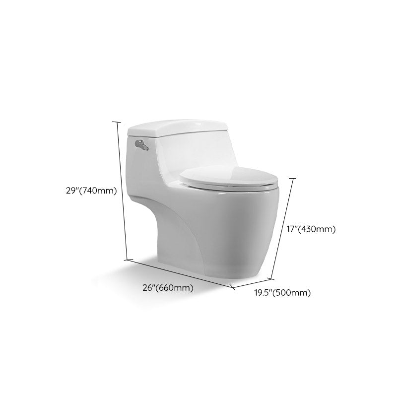 Traditional All-In-One Skirted Toilet Bowl Siphon Jet Toilet with Seat for Bathroom Clearhalo 'Bathroom Remodel & Bathroom Fixtures' 'Home Improvement' 'home_improvement' 'home_improvement_toilets' 'Toilets & Bidets' 'Toilets' 6542608