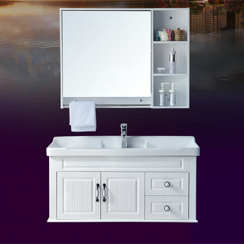 Modern Bathroom Vanity Set Wooden Freestanding Bathroom Vanity Set Clearhalo 'Bathroom Remodel & Bathroom Fixtures' 'Bathroom Vanities' 'bathroom_vanities' 'Home Improvement' 'home_improvement' 'home_improvement_bathroom_vanities' 6558906