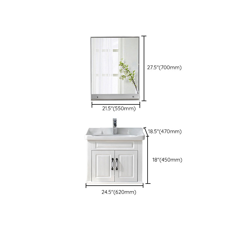 Modern Bathroom Vanity Set Wooden Freestanding Bathroom Vanity Set Clearhalo 'Bathroom Remodel & Bathroom Fixtures' 'Bathroom Vanities' 'bathroom_vanities' 'Home Improvement' 'home_improvement' 'home_improvement_bathroom_vanities' 6558917