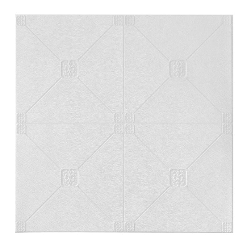 Farmhouse Wall Plank 3D Print Bedroom Living Room Wall Panels Set Gloss White 3D Embossed Clearhalo 'Flooring 'Home Improvement' 'home_improvement' 'home_improvement_wall_paneling' 'Wall Paneling' 'wall_paneling' 'Walls & Ceilings' Walls and Ceiling' 6559566