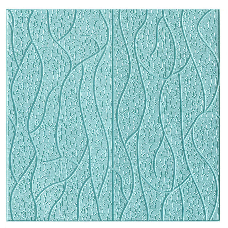 Farmhouse Wall Plank 3D Print Bedroom Living Room Wall Panels Set Blue Wire Brushed Clearhalo 'Flooring 'Home Improvement' 'home_improvement' 'home_improvement_wall_paneling' 'Wall Paneling' 'wall_paneling' 'Walls & Ceilings' Walls and Ceiling' 6559572
