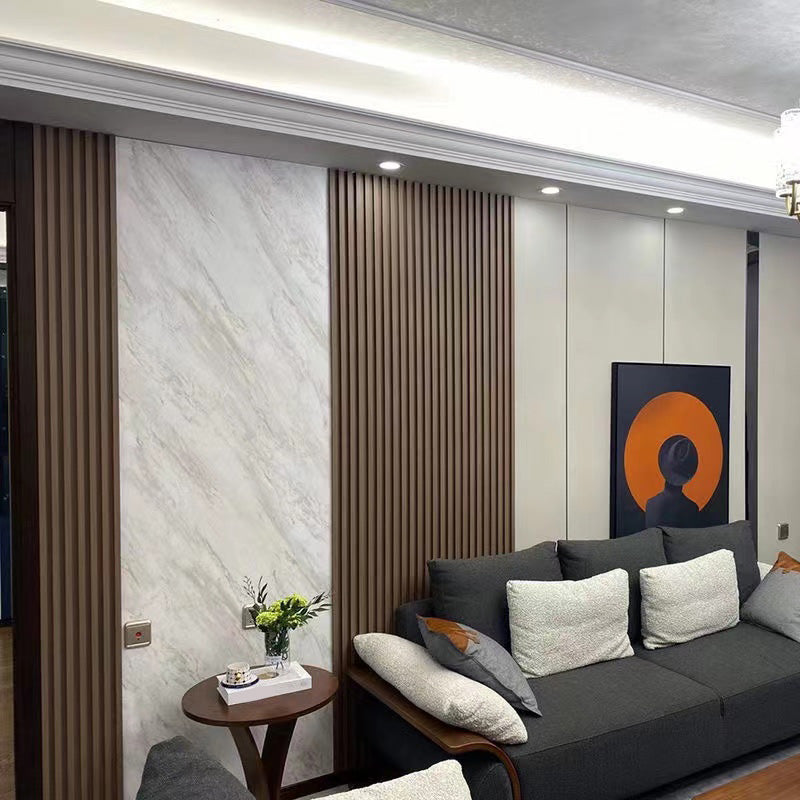 Modern Wood Paneling Smooth Wall Interior Wood Plank Set of 5 Brown 50-Piece Set Clearhalo 'Flooring 'Home Improvement' 'home_improvement' 'home_improvement_wall_paneling' 'Wall Paneling' 'wall_paneling' 'Walls & Ceilings' Walls and Ceiling' 6562068