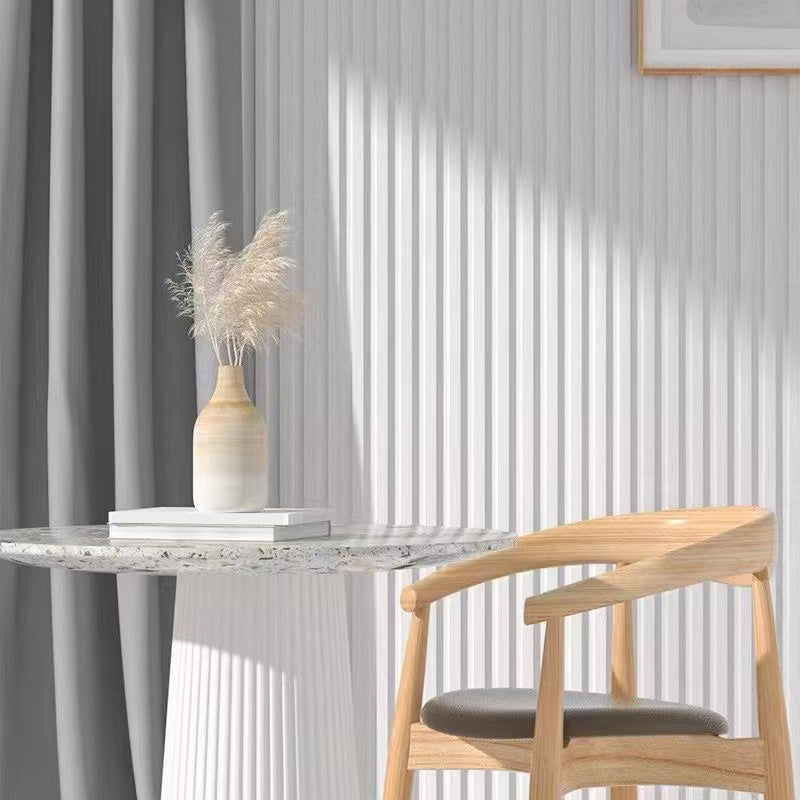 Modern Wood Paneling Smooth Wall Interior Wood Plank Set of 5 Textured White 50-Piece Set Clearhalo 'Flooring 'Home Improvement' 'home_improvement' 'home_improvement_wall_paneling' 'Wall Paneling' 'wall_paneling' 'Walls & Ceilings' Walls and Ceiling' 6562073